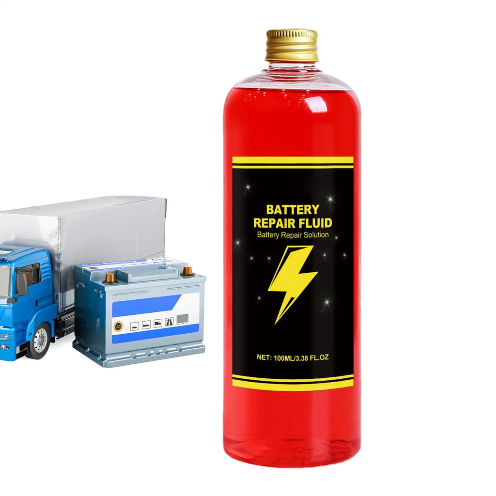 Car Battery Repair Fluid | 100ml Battery Restore Boosting Agent Battery Repair Fluid QXL