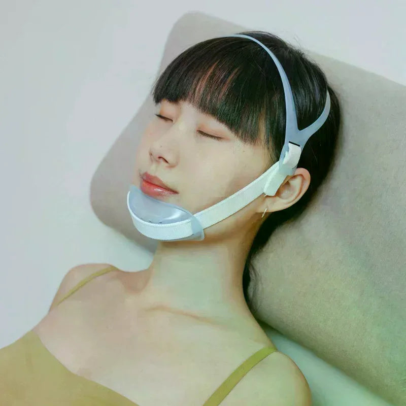 Adjustable Anti-Snore Chin Strap | Elastic Sleep Support Anti-Snore Chin Strap QXL