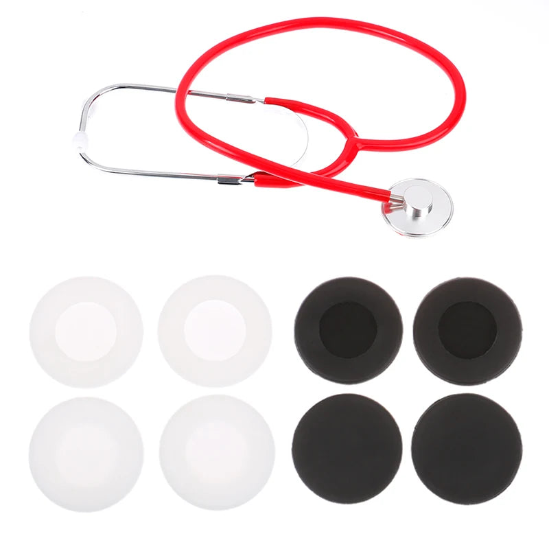 4-Pack Silicone Stethoscope Head Cover & Diaphragm Protector Stethoscope Accessories QXL