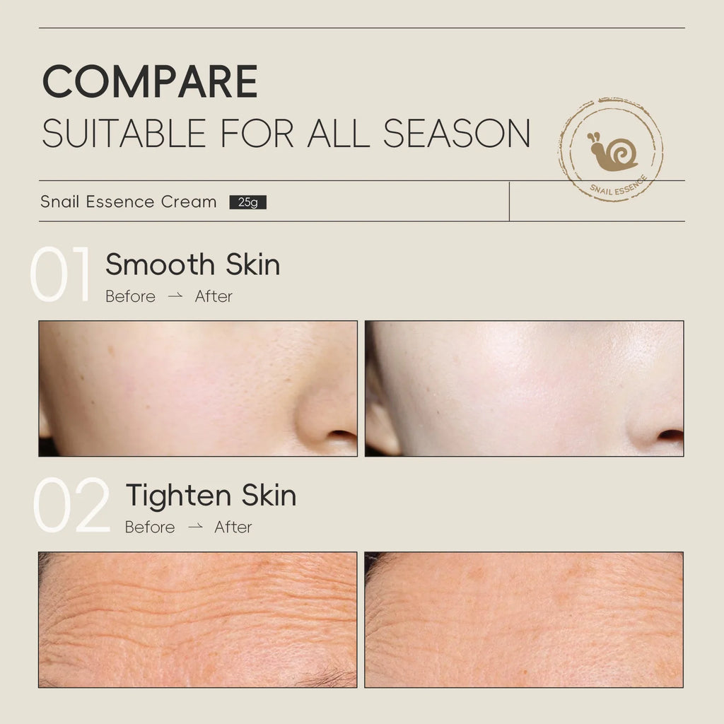 LAIKOU Snail Collagen Face Cream – Lifting & Firming 25g Face Firming Cream QXL