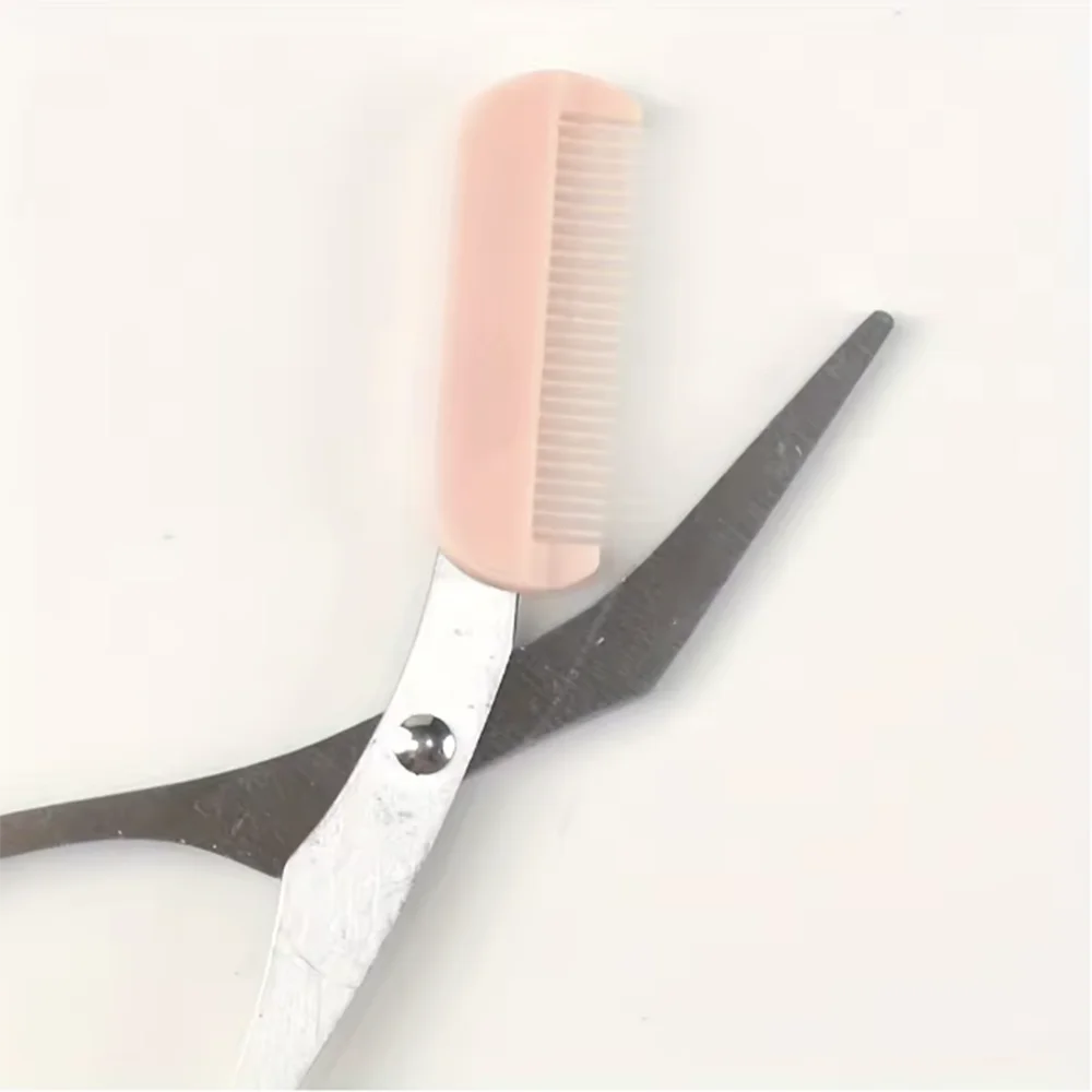 Eyebrow Scissors with Comb | Stainless Steel Brow Trimmer Eyebrow Trimmer QXL