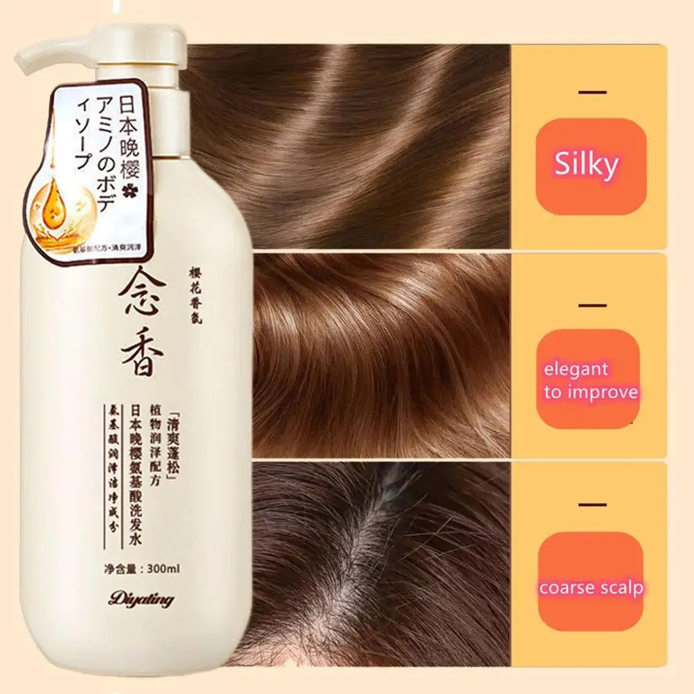 LUXURYTO Japanese Amino Acid Shampoo & Conditioner 300ml Amino Acid Shampoo QXL