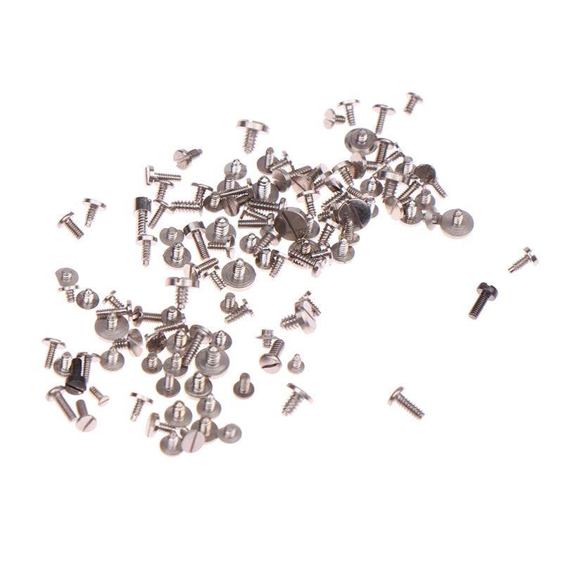 100-Pack Mixed Precision Watch Screws | Watchmaker Repair Set Watch Repair Screws QXL