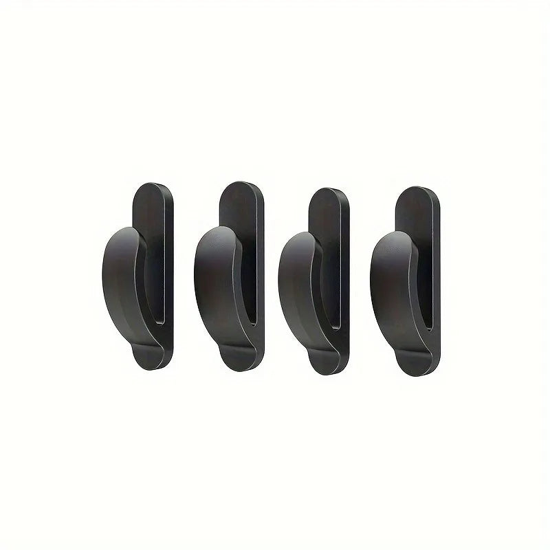 Black Self-Adhesive Car Hooks | Bag & Purse Organizer Car Interior Hook QXL