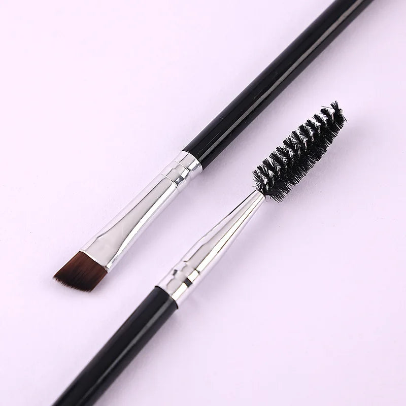 Double-Headed Eyebrow Brush & Eyelash Comb Makeup Tool Eyebrow Brush QXL