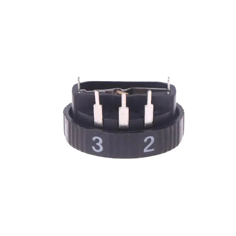 WH28-T B100K 5-Pin Pulley Potentiometer Belt Drive Switch Rotary Potentiometer QXL 1Pc