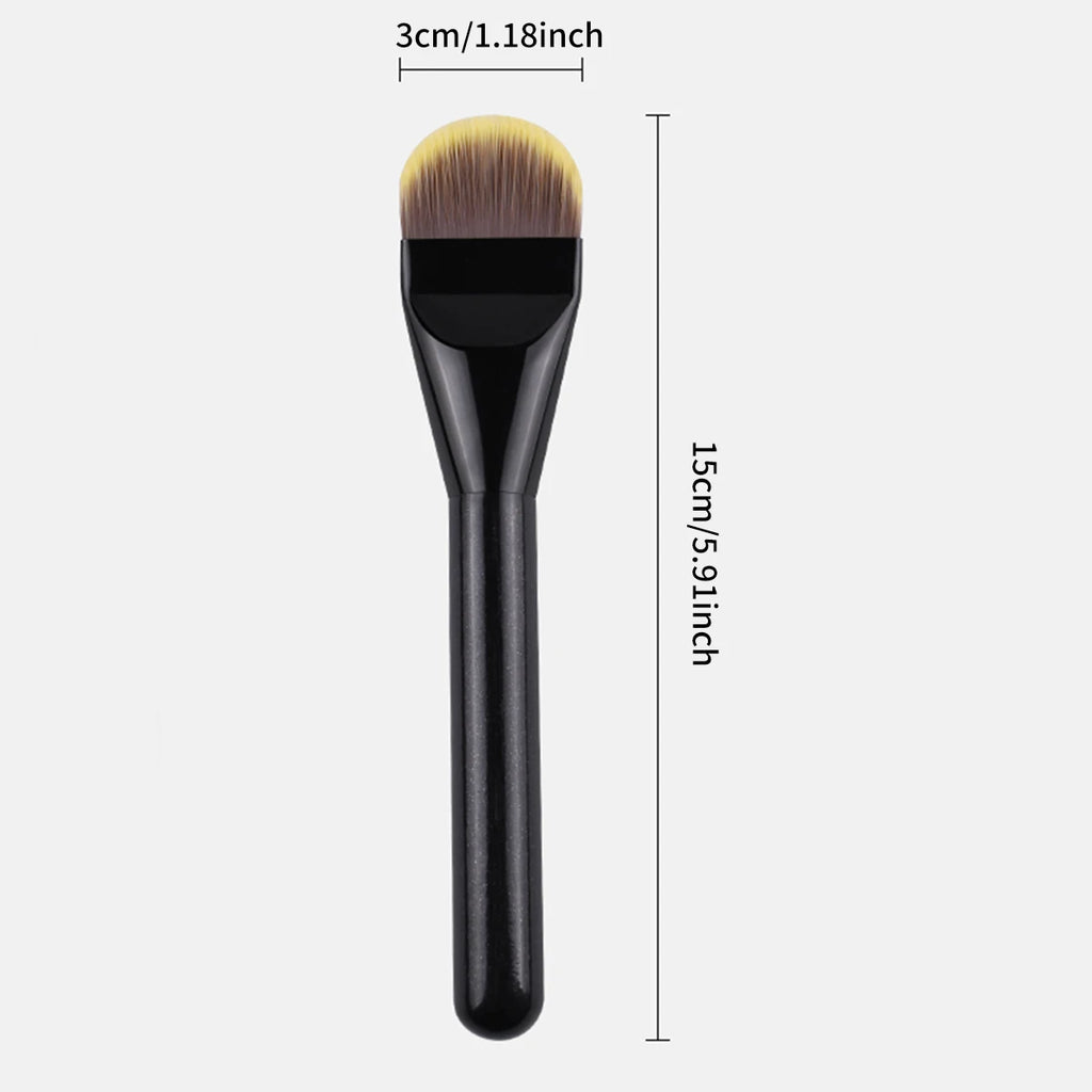 Tongue-Shaped Liquid Foundation & Concealer Brush Foundation Brush QXL