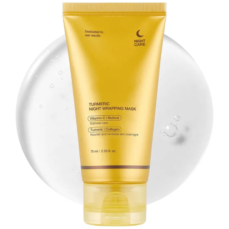 Turmeric Collagen Peel-Off Face Mask with Nicotinamide Peel-Off Face Mask QXL