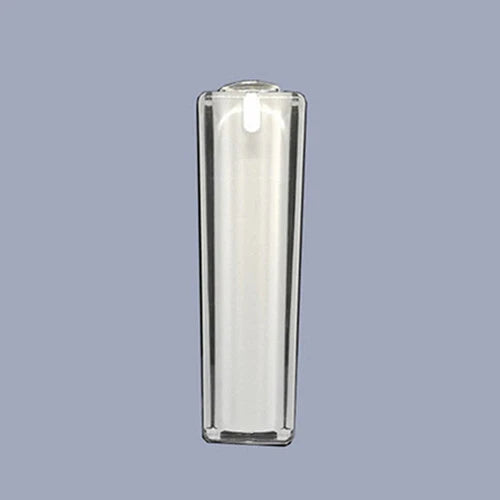Square Acrylic Pump Bottle 30/50/100ml | Refillable Travel Refillable Pump Bottle QXL 100ml white pump