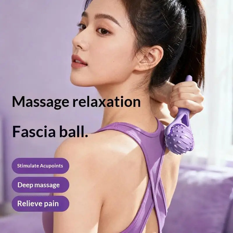Handheld Roller Massager & Ball Point Massage Tool | Portable Roller Massager Tool QXL