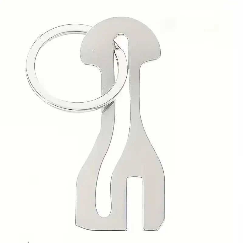 2-Pack Stainless Steel Shopping Cart Token & Key Ring Shopping Cart Token QXL