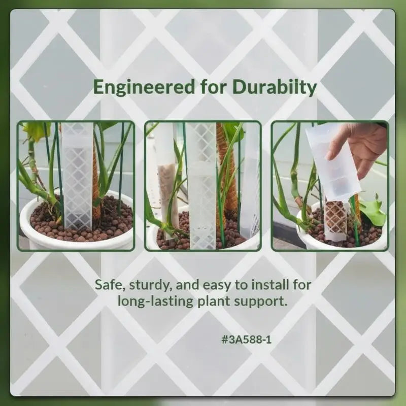 D-Shape Self-Watering Moss Pole | Adjustable Drip Indoor Plants Self-Watering Moss Pole QXL
