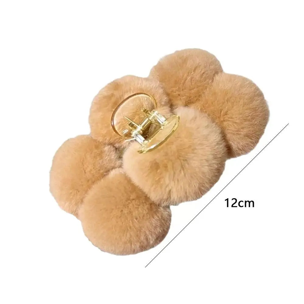 Multifunctional Plush Claw Hair Clip | High-End Styling Accessory Claw Hair Clip QXL