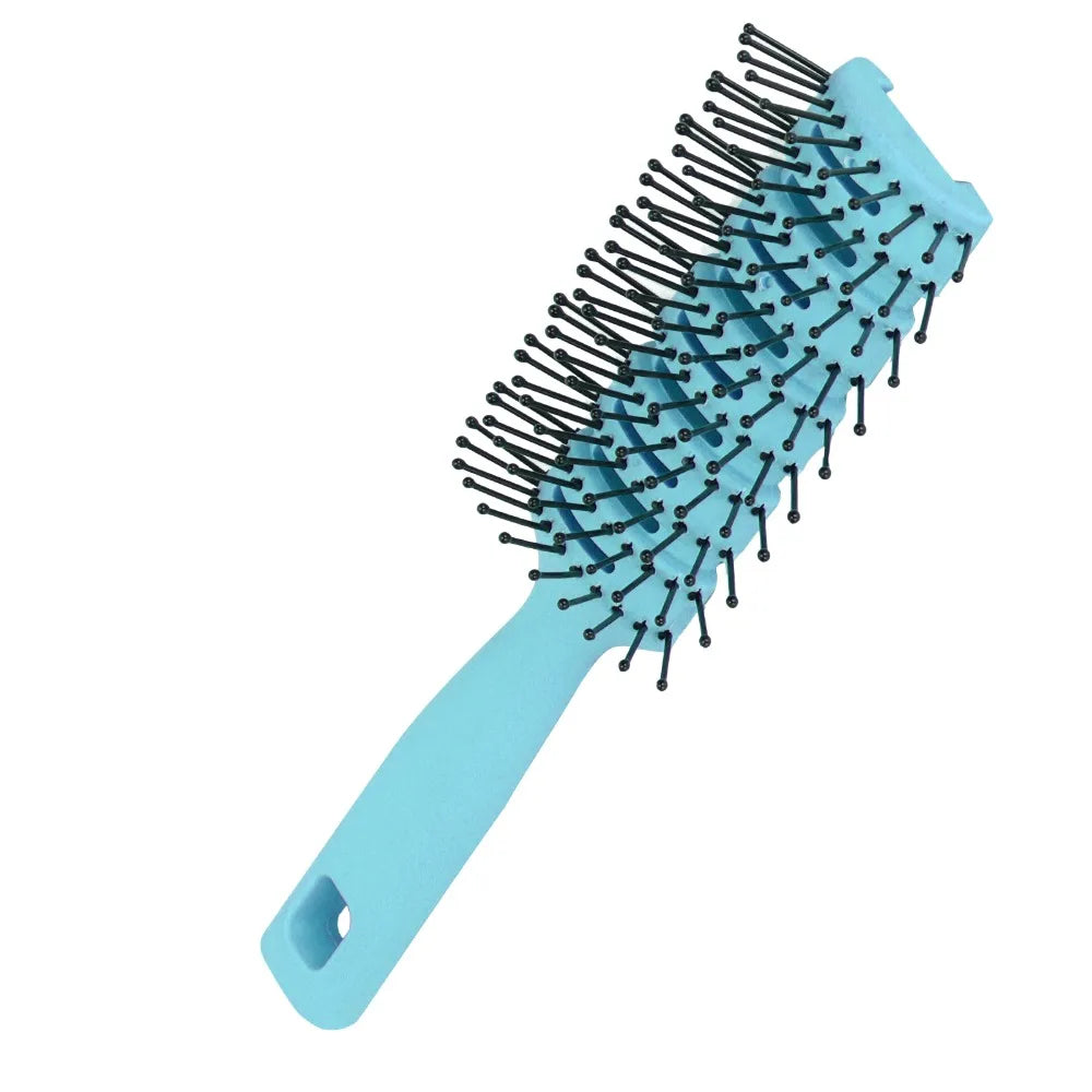 Anti-Static Vented Detangling Hair Brush | ABS & Nylon Detangling Hair Brush QXL