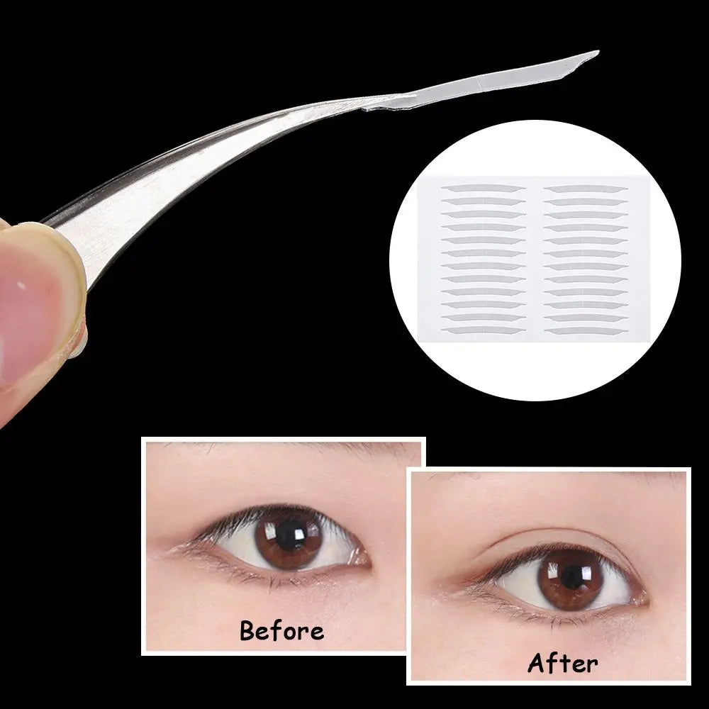 240-Pair Invisible Double Eyelid Tape Stickers | Makeup Tool Eyelid Tape Stickers QXL