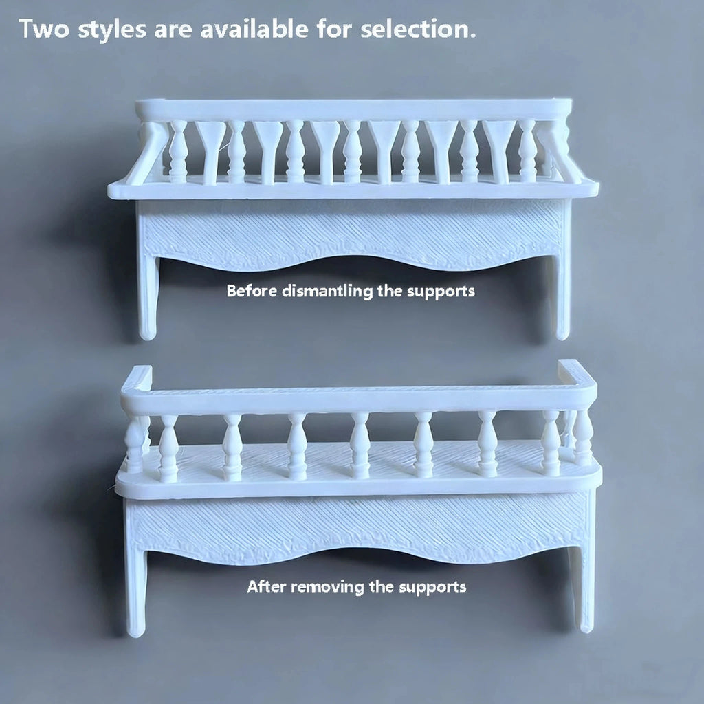 1:12 Dollhouse Wall Mounted Storage Rack Miniature Accessory Dollhouse Miniature QXL
