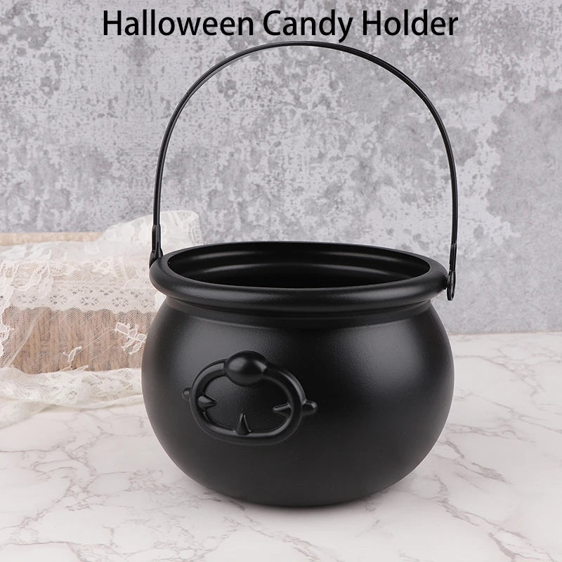 Large Witch Cauldron Candy Bucket | Halloween Party Prop Halloween Decoration QXL