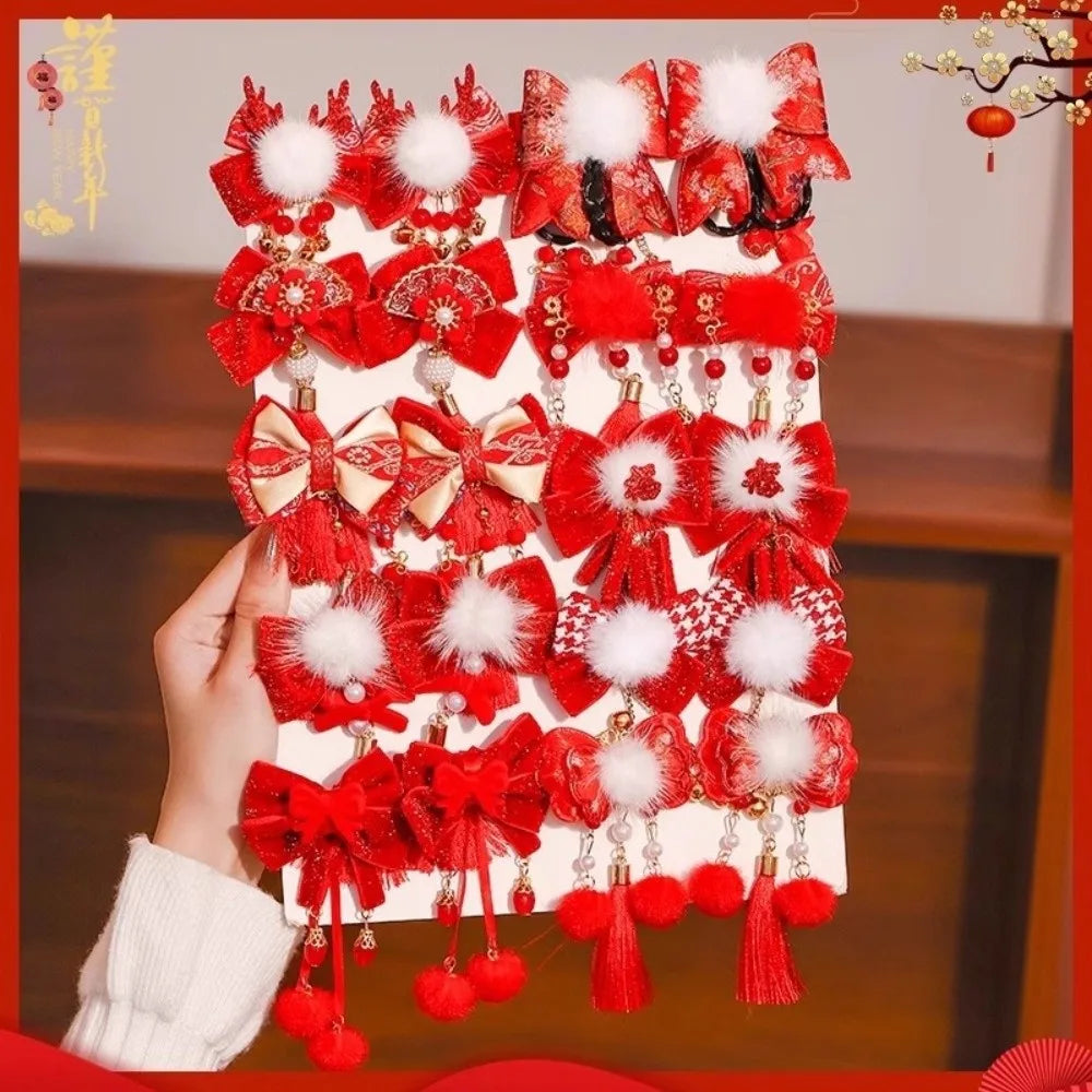 Chinese Tassel Hair Clips | Retro Hanfu Hairpin Pair Tassel Hair Clip QXL
