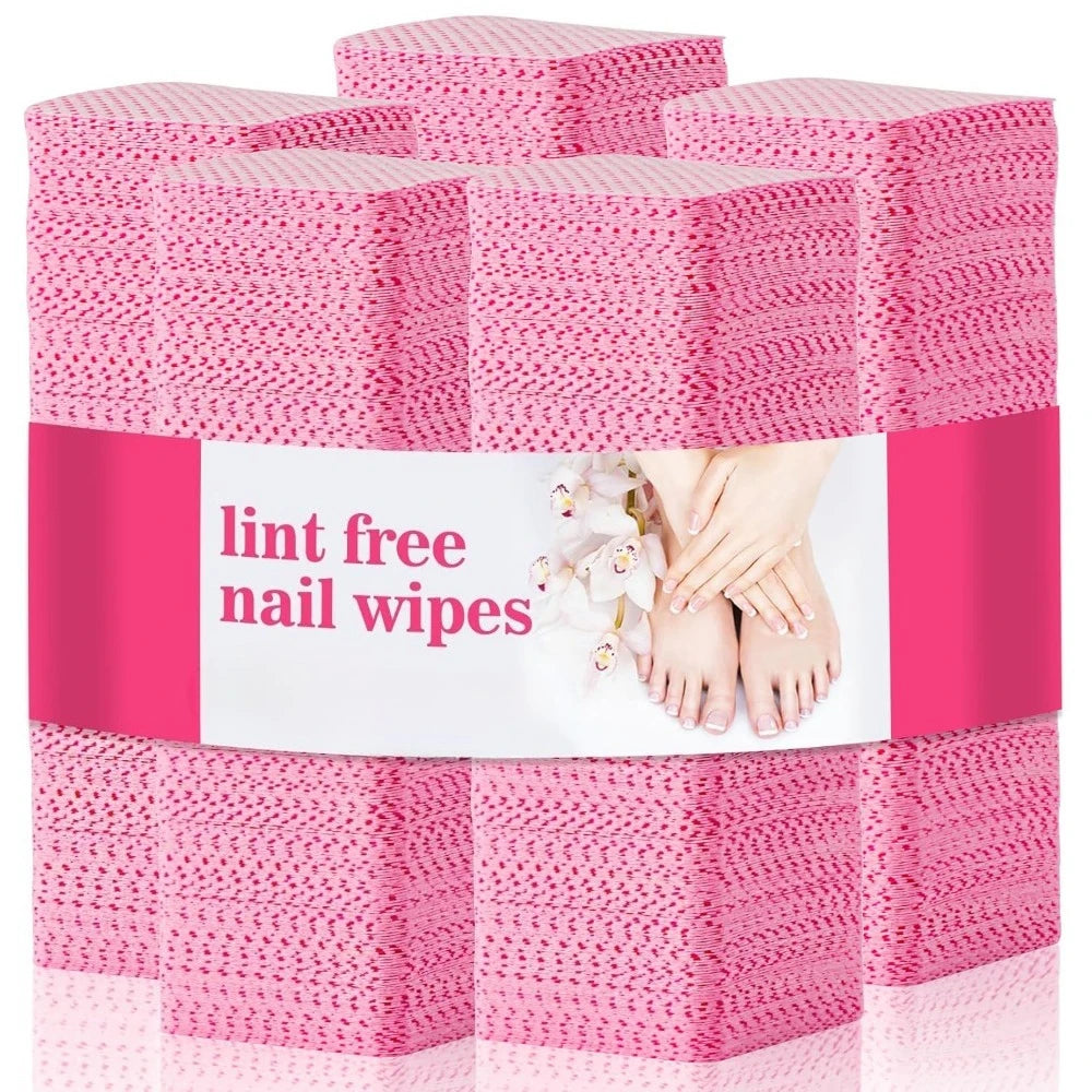 Lint-Free Gel Nail Wipes | Polish Remover Pads 20–300 Pc Nail Remover Wipes QXL