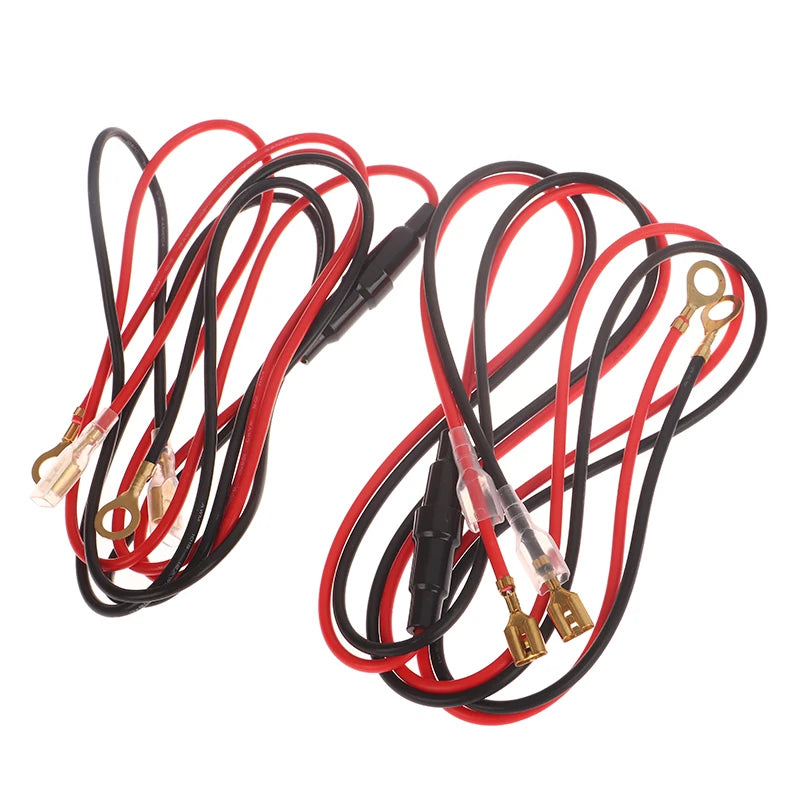 USB Charger Socket Wire Harness 10A Fuse | Car ATV Motorcycle Vehicle USB Charger QXL
