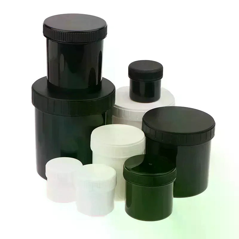 Empty Plastic Jars with Lids 30–1000ml | Cosmetic & Food Storage Cosmetic Storage Jar QXL