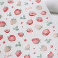5D Jelly Red Apple Nail Stickers | Kawaii Fruit Decals DIY