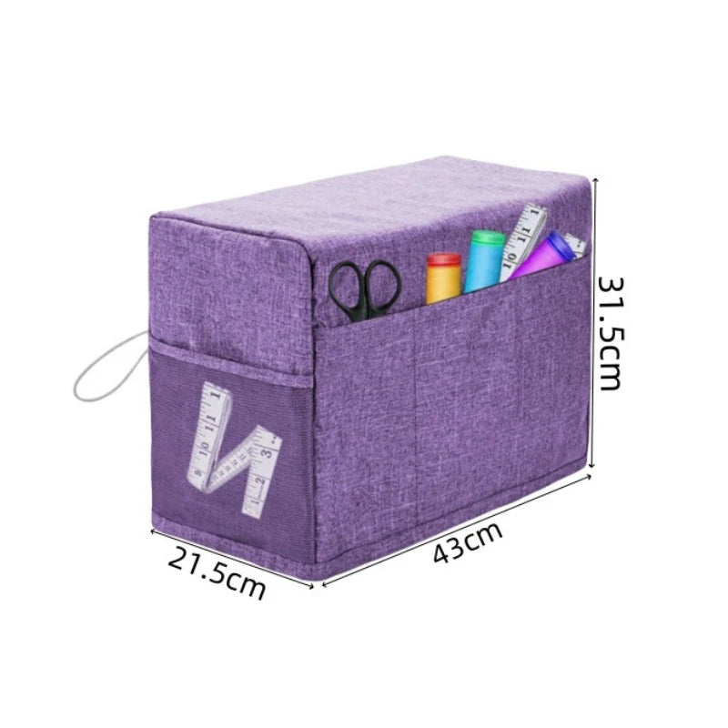 Waterproof Sewing Machine Cover with Pockets | Dustproof Sewing Machine Cover QXL