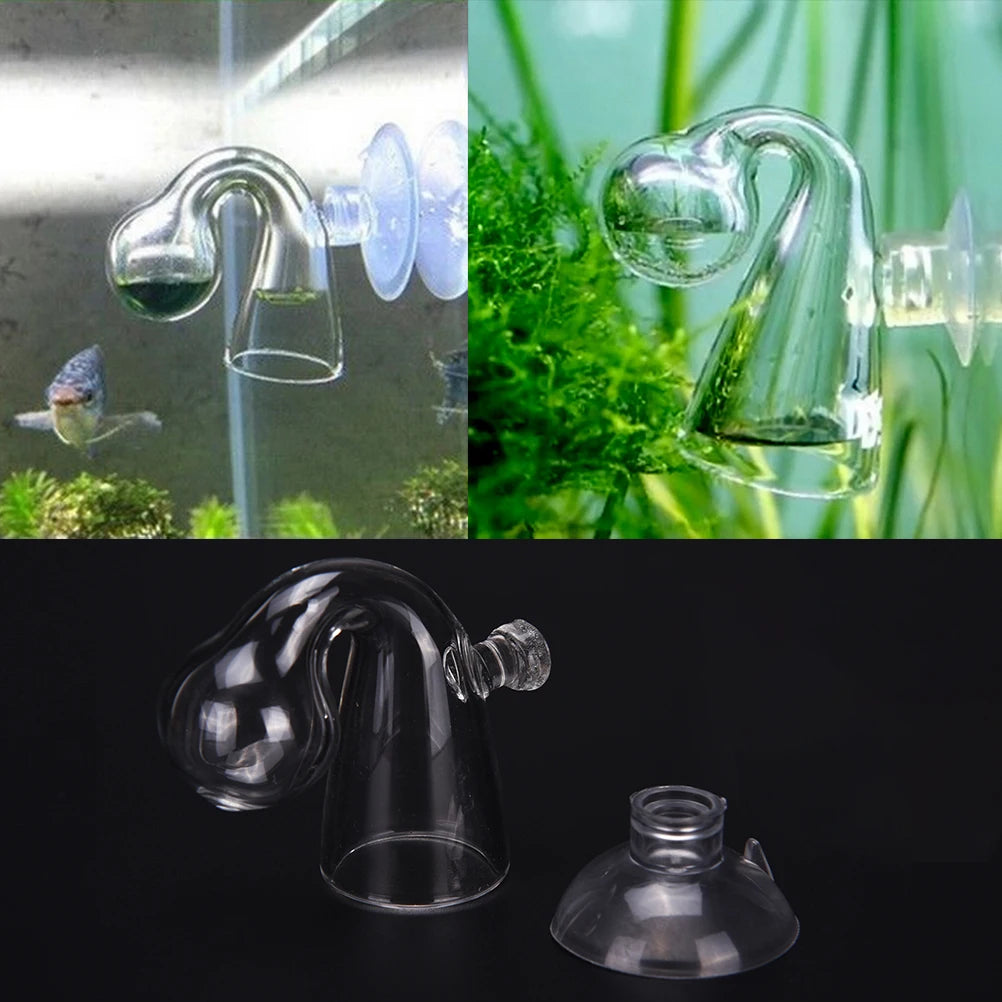 Aquarium CO2 Glass Drop Checker | Planted Tank CO2 Monitor CO2 Drop Checker QXL