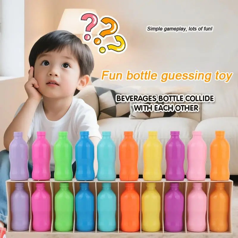Wooden Bottle Guessing Game | Reusable Memory Puzzle Toy Memory Puzzle Toy QXL