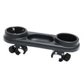 Baby Stroller Snack Tray with Cup Holder | Universal Fit Stroller Snack Tray QXL B122 Black