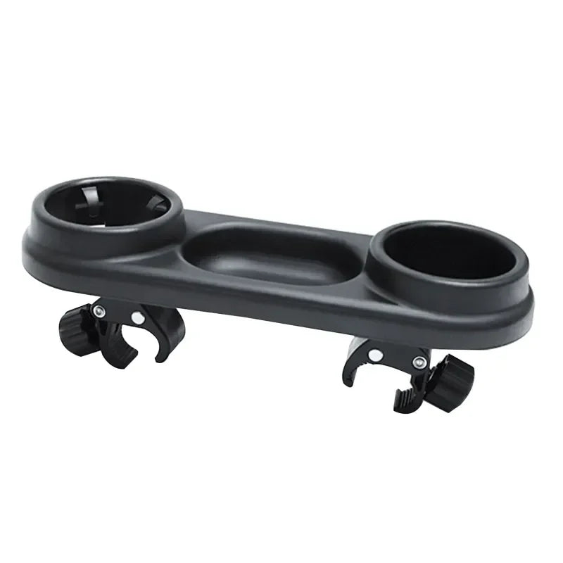 Baby Stroller Snack Tray with Cup Holder – Universal Fit Stroller Snack Tray QXL B122 Black
