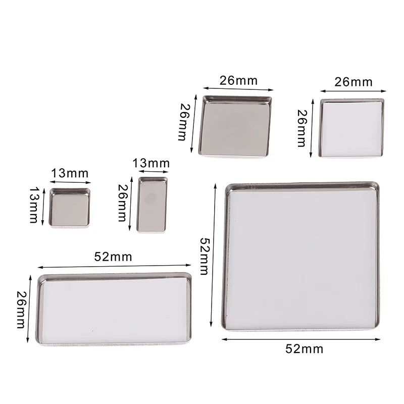 Magnetic Aluminum Watercolor Palette Travel Box | 0.5–2ml Pans Watercolor Palette Box QXL