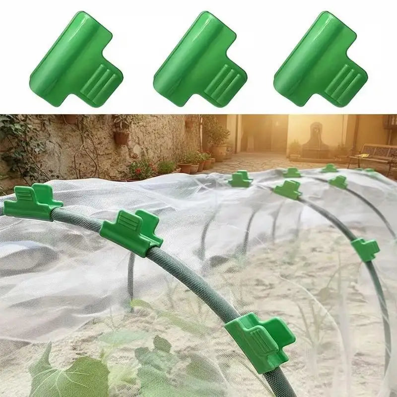 8mm Greenhouse Film Clips | Plastic Hoop Clips for Shade Nets Greenhouse Film Clips QXL