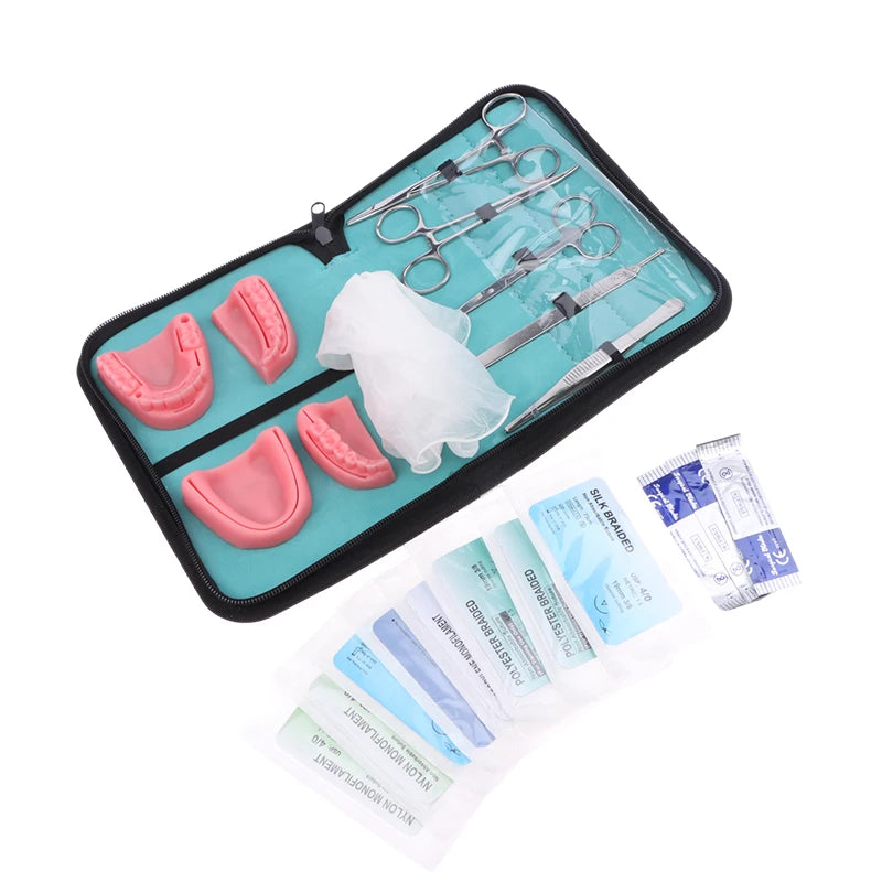 Dental Suture Practice Kit | Oral Training Simulation Set Dental Training Kit QXL