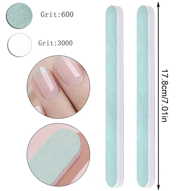 3-Piece Manicure Set | Nail File, Buffer & Pedicure Kit Manicure Pedicure Set QXL