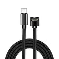90° Elbow 60W USB-C Fast Charging Cable | Braided 1m/2m USB-C Charging Cable QXL Single elbow 0.25m