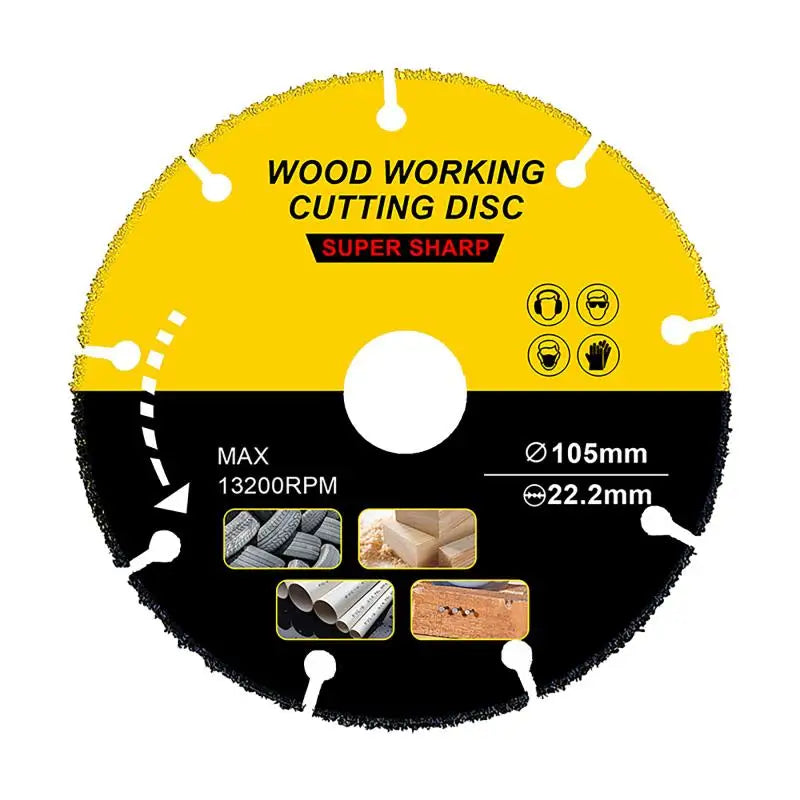 Carbide Saw Blade Disc 105–125mm | Angle Grinder Wood Cutter Angle Grinder Saw Disc QXL