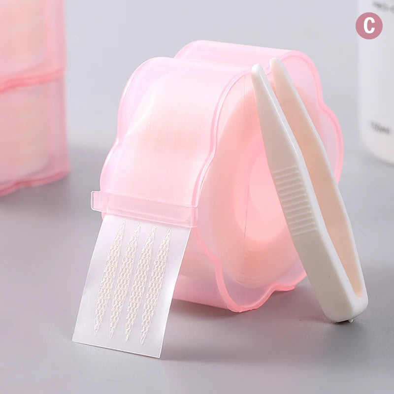 360-Pack Invisible Lace Mesh Double Eyelid Tape + Tweezers Eyelid Tape Stickers QXL C