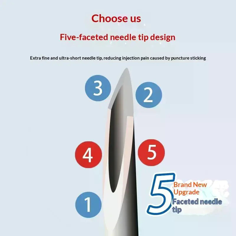 7-Pack Insulin Pen Tip Needles 4mm 5mm 6mm | YOVIP Insulin Pen Needles QXL
