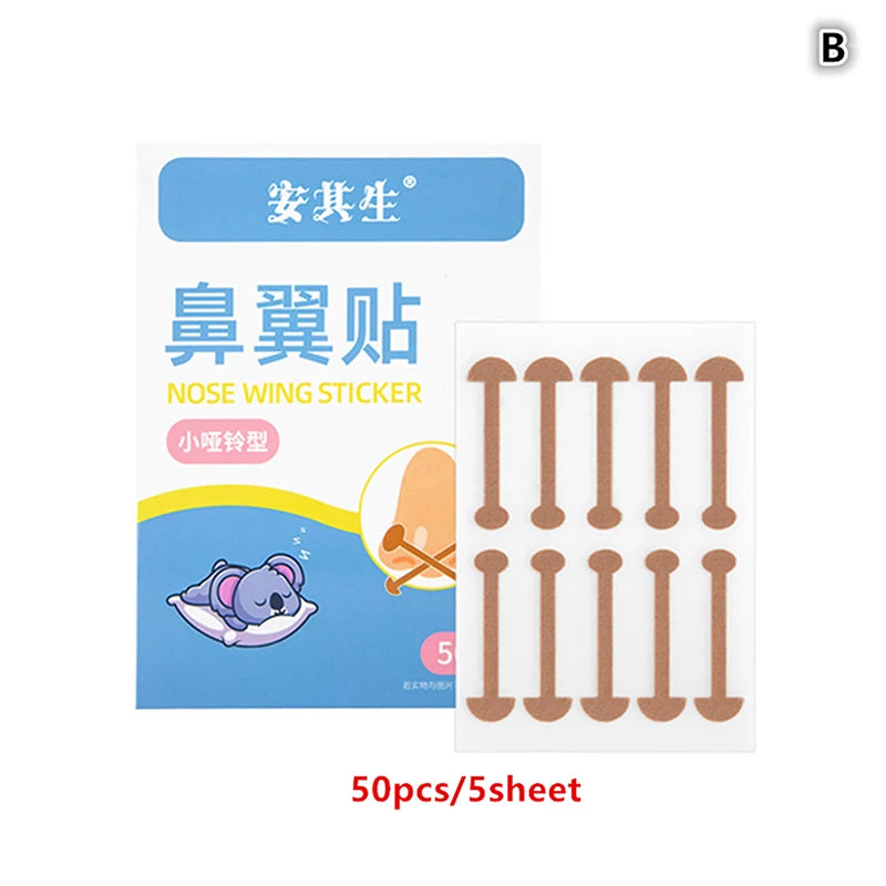 Invisible Nose Wing Slimming Patches – 50/100 Pack Face Shaping Patches QXL B