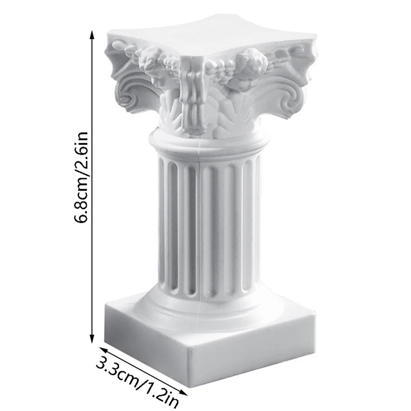 Roman Pillar Greek Column Pedestal Candlestick Stand | Home Decor Decorative Pedestal Stand QXL