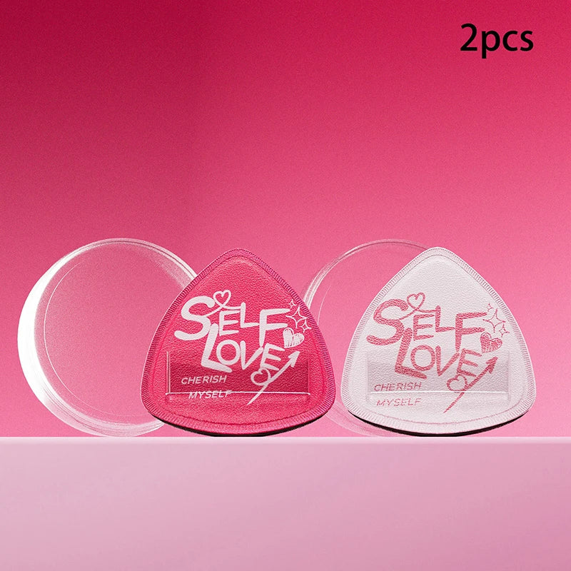 Triangle Makeup Sponge Powder Puff | Foundation Applicator Makeup Sponge Puff QXL Box Multicolor