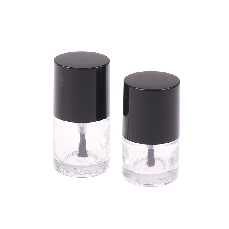 Empty Glass Nail Polish Bottles with Brush 5/10/15ml Nail Polish Bottle QXL