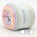 2-Pack Gradient Rainbow Cake Yarn | Soft Polyester Crochet Yarn Craft Knitting Yarn QXL 2pcs 1171