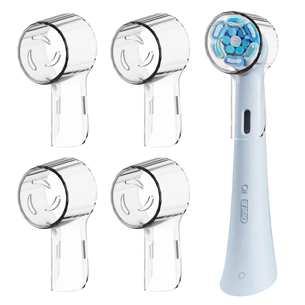 Dustproof Covers for Oral-B iO & Round Electric Toothbrush Heads Toothbrush Head Cover QXL