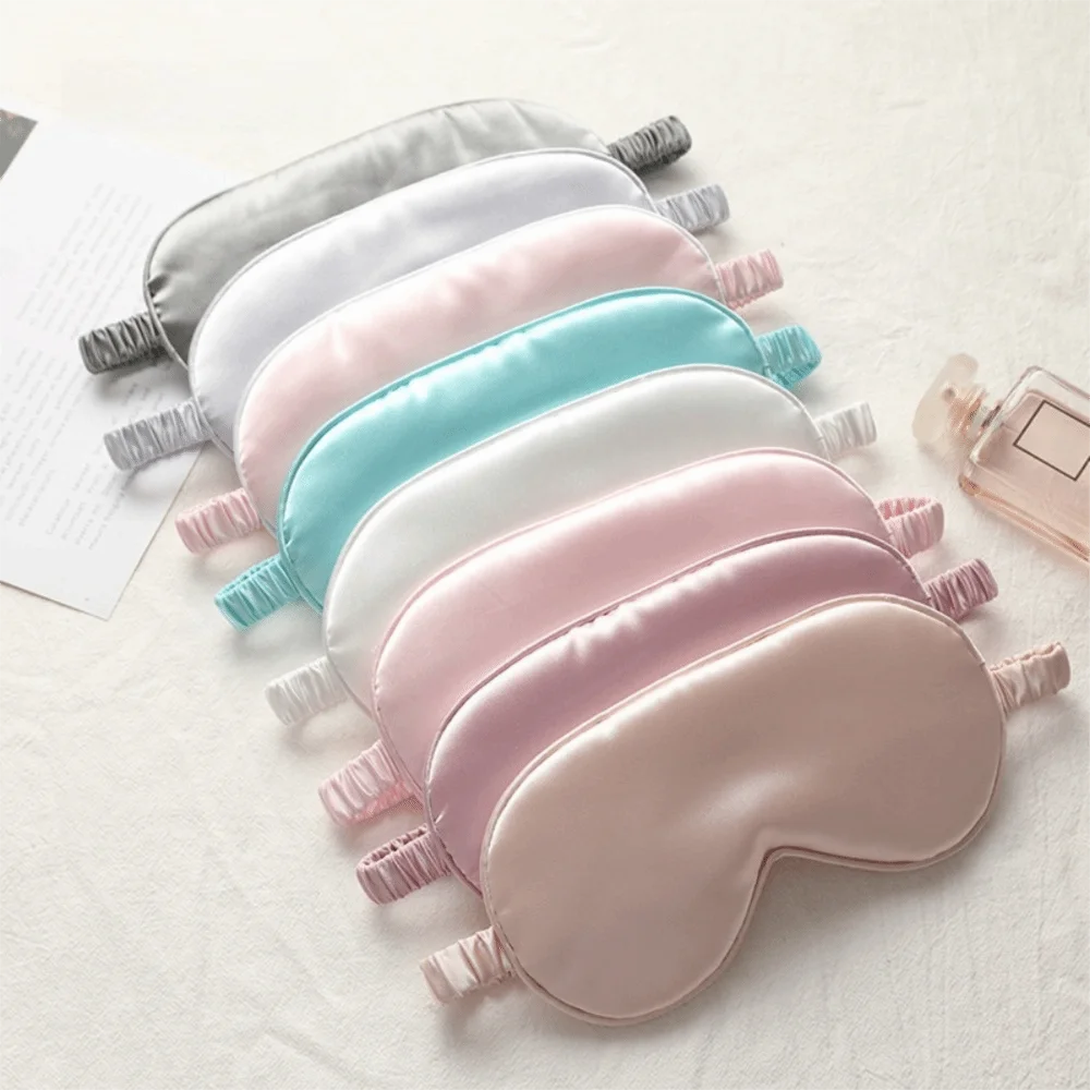 Breathable Silk-Feel Sleep Eye Mask | Multi-Color Shading Sleep Eye Mask QXL
