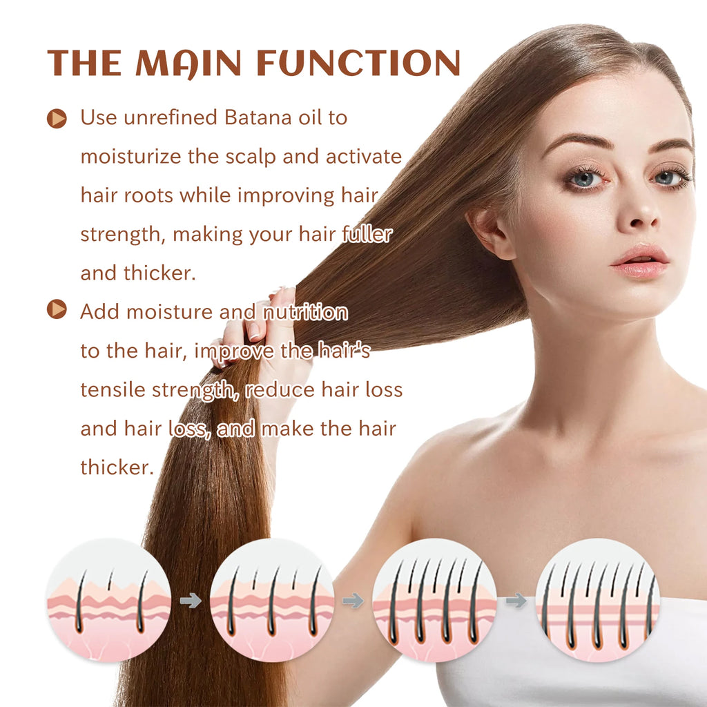 Eelhoe Batana Oil Hair Mask – Frizz Control & Deep Conditioning Hair Conditioning Mask QXL