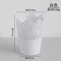 Hollow Iron Makeup Brush & Pen Holder – 2-Pack Desk Organizer Makeup Brush Holder QXL white