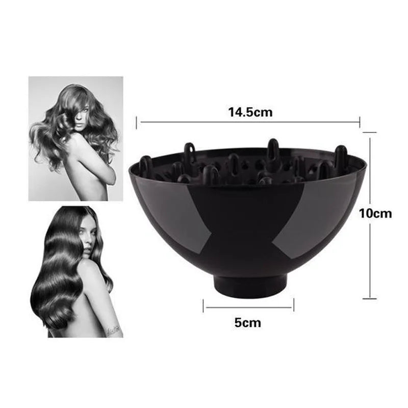 Universal Rotatable Hair Diffuser for Curly Hair | Blow Dryer Hair Dryer Diffuser QXL