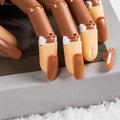 10-Pack Silicone Finger Covers for Nail Art Manicure Practice Nail Art Finger Covers QXL Default Title